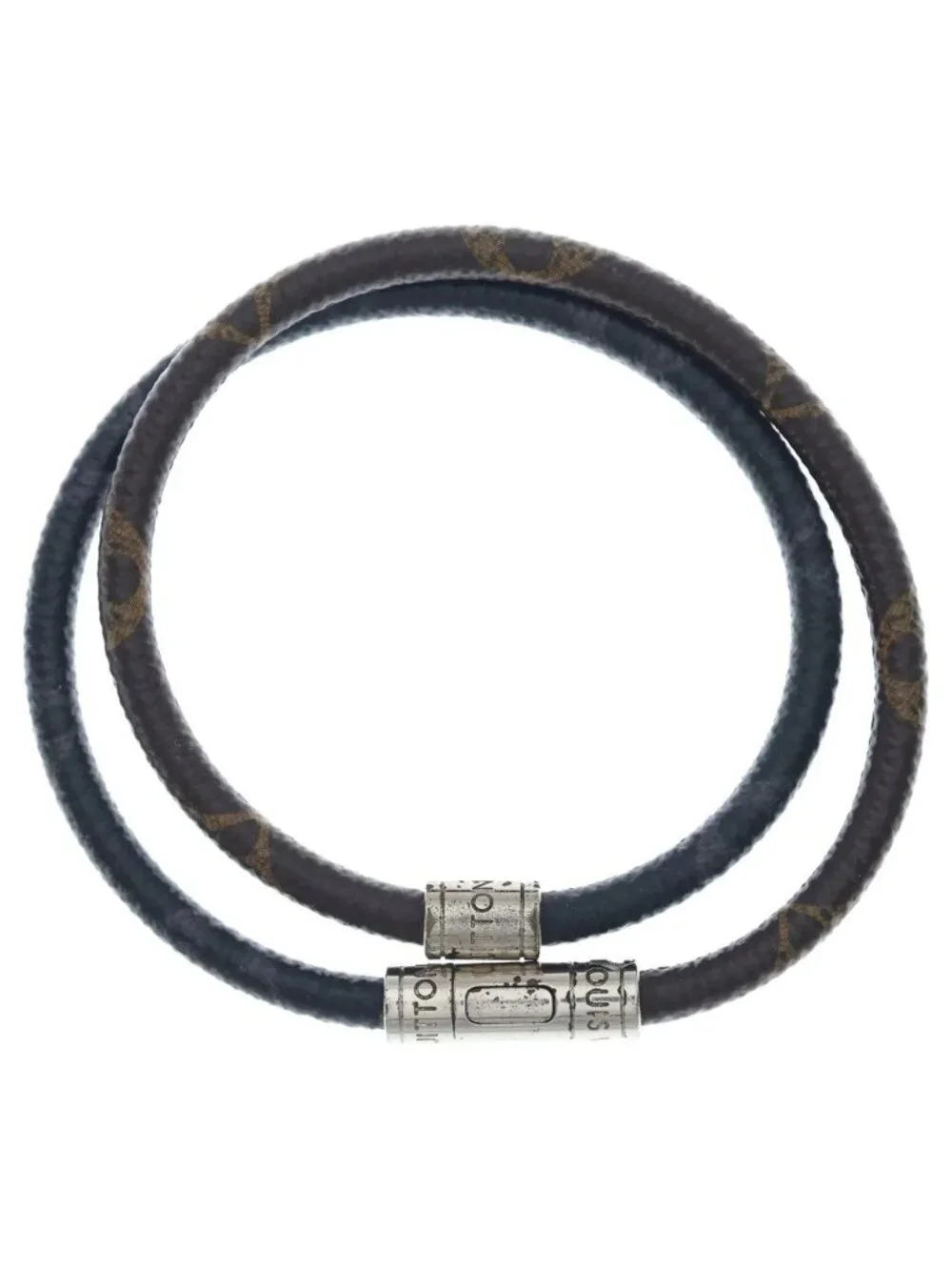 Louis Vuitton Bra Keep It Leather Bra Brown Bracelet